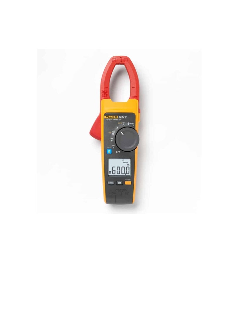 Fluke True RMS Clamp Meter, 600A, 34mm Jaw, CAT IV 600V