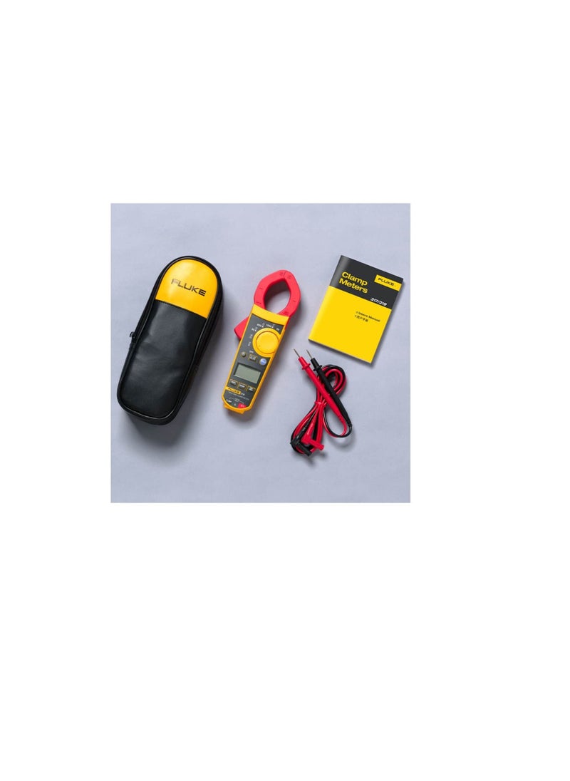 Fluke True RMS Clamp Meter, 600A, 37mm Jaw, CAT III 600V