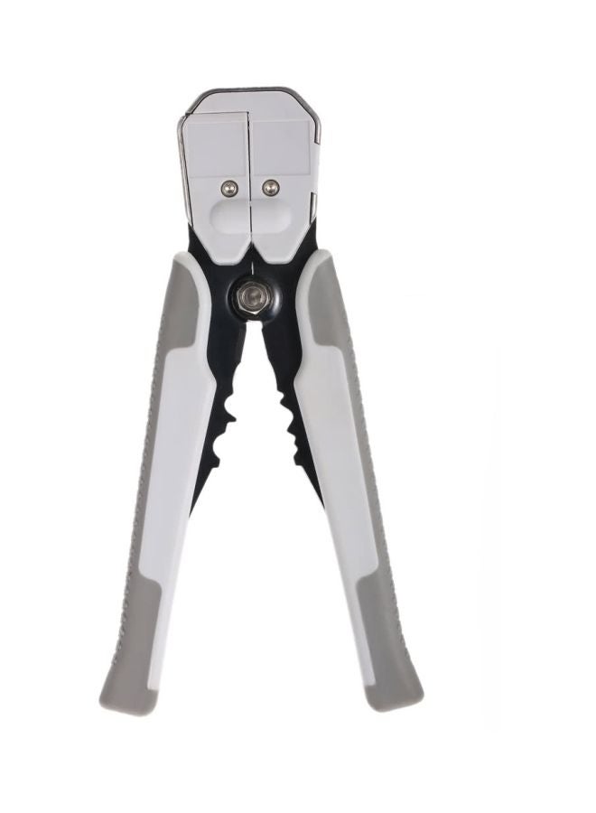 Multifunctional Adjustable Cable Wire Stripper Cutter Grey 28cm