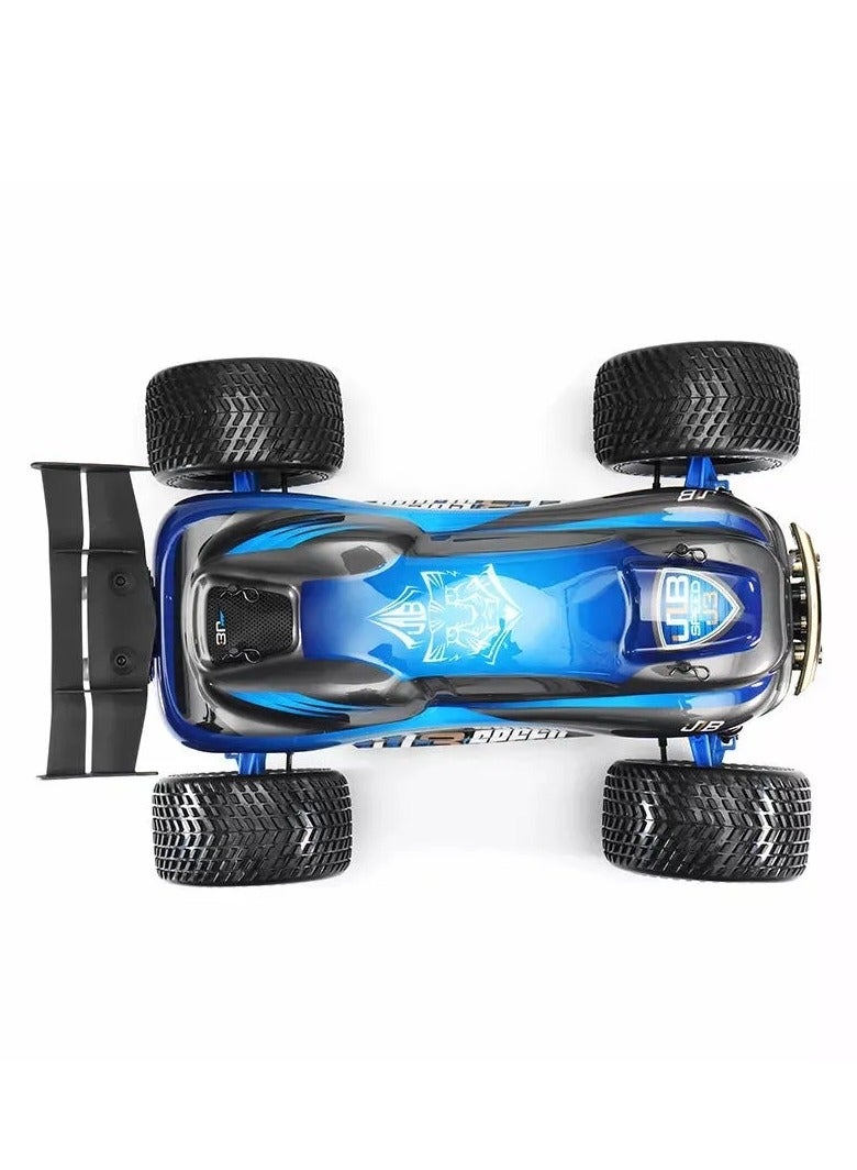 J3 Brushless Motor 100 km Speed RC Car 1/10 4WD Off-road Truggy Waterproof Remote Control Truck Buggy 3S Lipo Battery 4000mAh