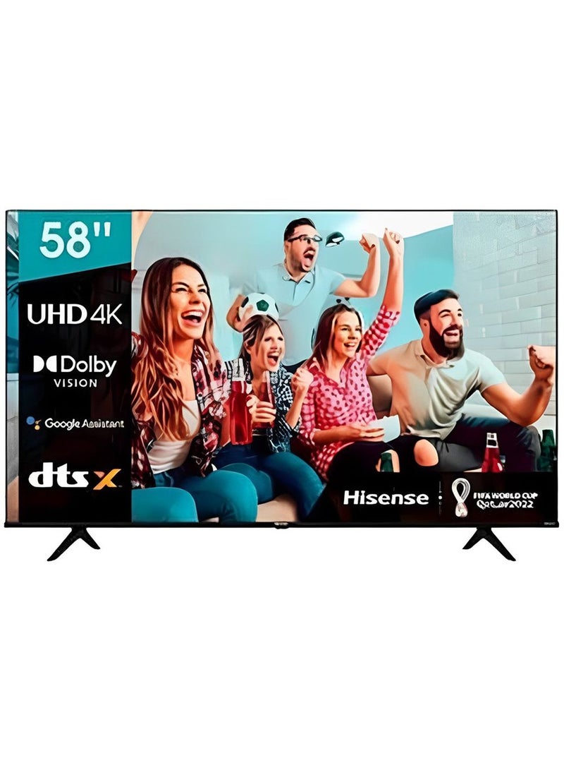 4K UHD Smart Television 58 Inch 58A61N Black