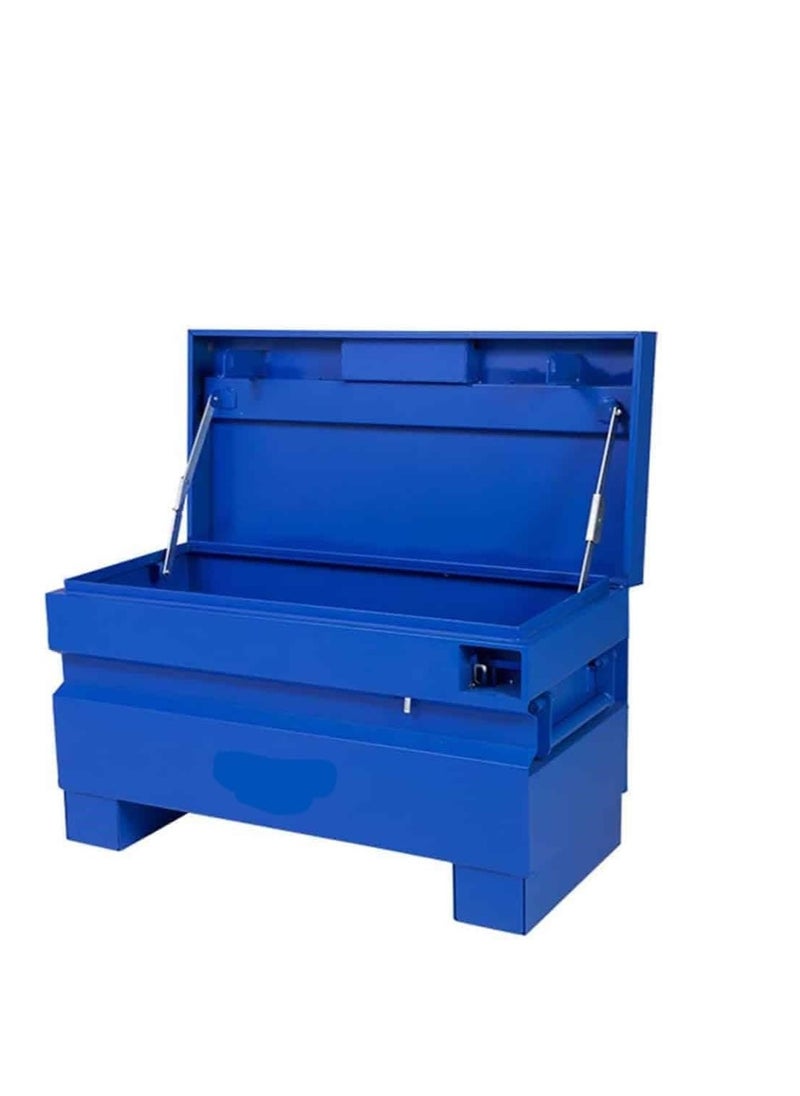 Heavy-Duty Steel Jobsite Tool Box