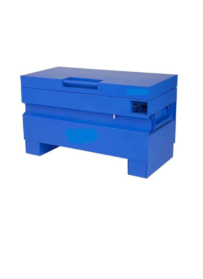 Heavy-Duty Steel Jobsite Tool Box