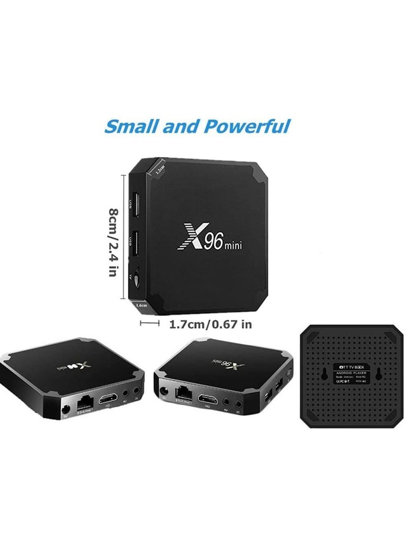 X96 Mini Android 4K UHD TV Box – Compact Streaming Device for Ultimate Home Entertainment