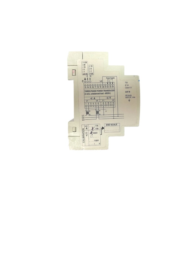 Active Power Transducer 3 Phase 230/400V