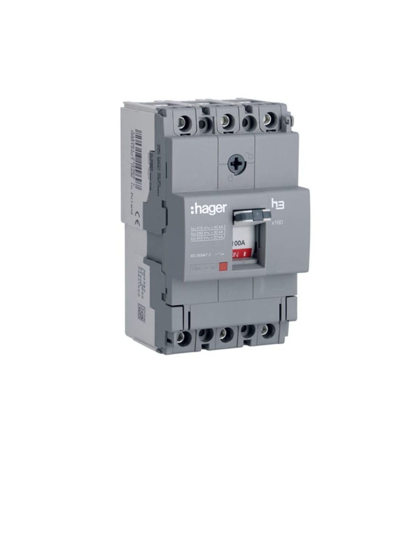 Moulded Case Circuit Breaker 160A TP MCCB 40KA HNA160Z x160 H3