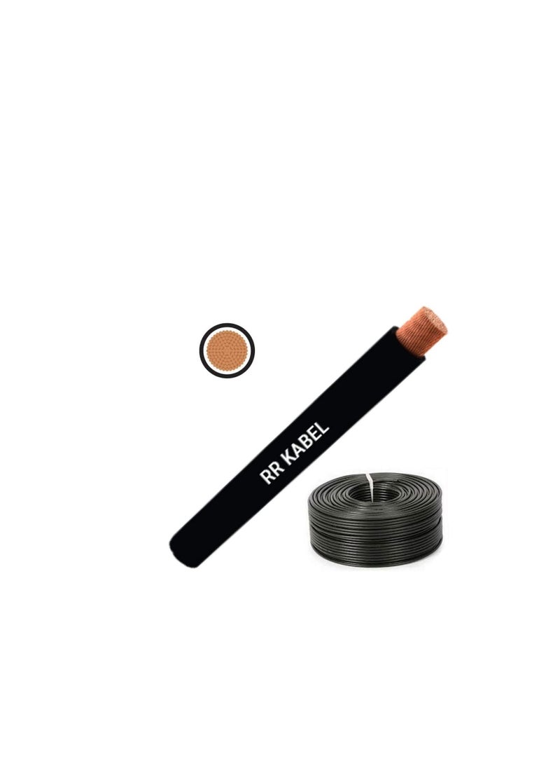 RR 6.0mm Single Core Wire-100 Yards-Black