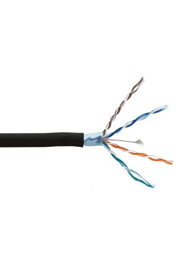 Outdoor Cat6 Ethernet Cable For Use With 4K Wired Security Cameras Weatherproof And Direct Burial Underground 10Gb Second 200 Feet (60M)