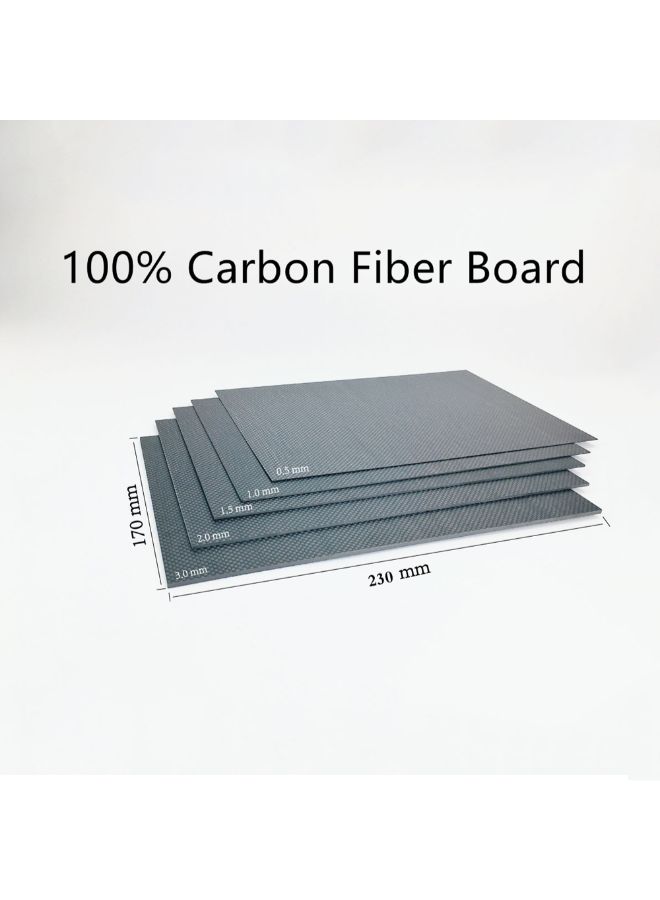 Carbon Fiber Plate Panel Sheet Black 0.23kg