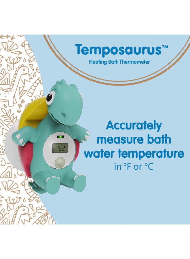 Cleanup Temposaurus Floating Bath Thermometer For Accurately Measuring Baby‚ Bath Water Temperature, Bpa Free