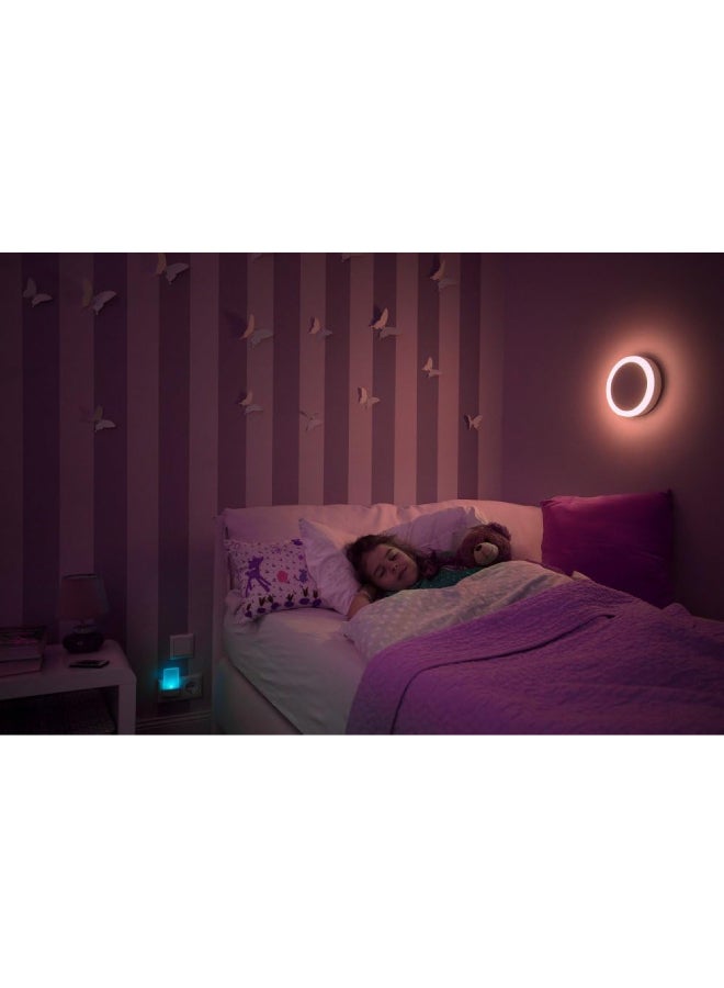 Osram Led Kids Room Wall And Ceiling Round Light, Color Changing Led Light Remote Control Warm White