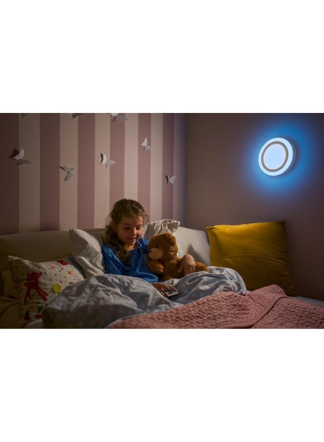 Osram Led Kids Room Wall And Ceiling Round Light, Color Changing Led Light Remote Control Warm White