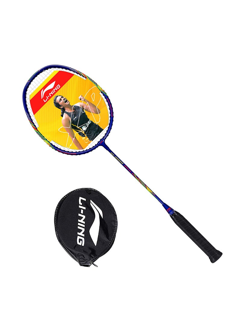 XP 2020 Special Edition Blend Aluminium Strung Badminton Racket with Full Racket Cover | For Beginners | 90 grams |Maximum String Tension - 24lbs