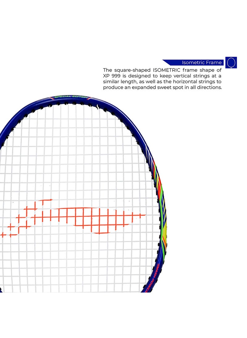 XP 2020 Special Edition Blend Aluminium Strung Badminton Racket with Full Racket Cover | For Beginners | 90 grams |Maximum String Tension - 24lbs