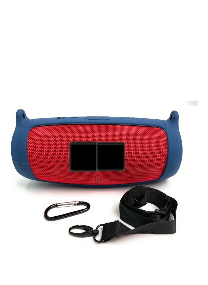 PROTECTIVE SILICONE CASE/COVER FIT FOR CHARGE 5 PORTABLE BLUETOOTH SPEAKER - (CASE ONLY) (Dark blue)