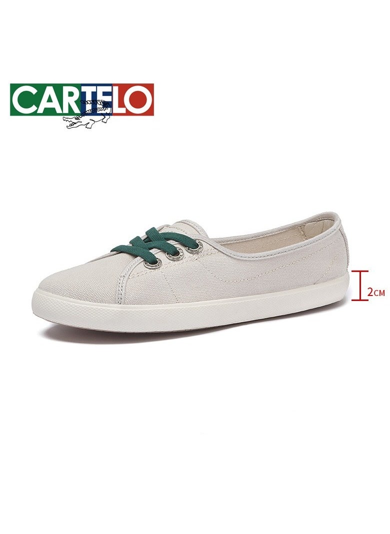 New CARTELO Sports And Leisure Shoes Low Cut Solid Color Business Board Shoes