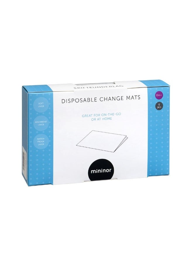 Disposable Changing Mat  6pcs