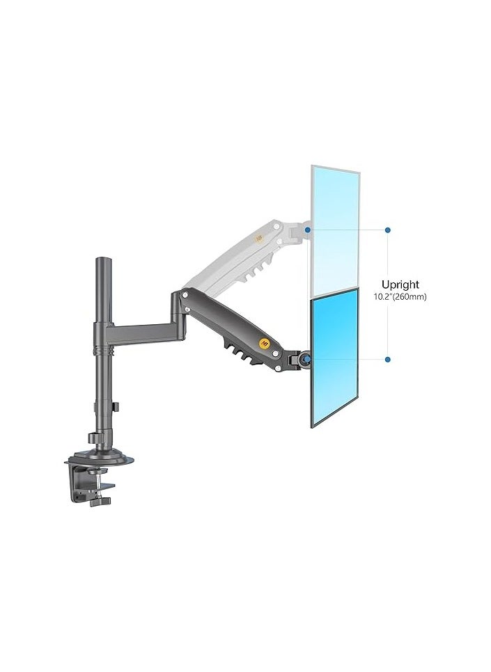 NB H100 Monitor Arm Gas Spring Ergonomic Desk Mount Supports 17