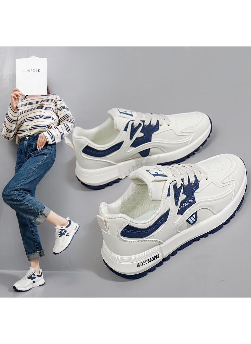 Red Wonder New Spring Agan Sneakers White and Blue