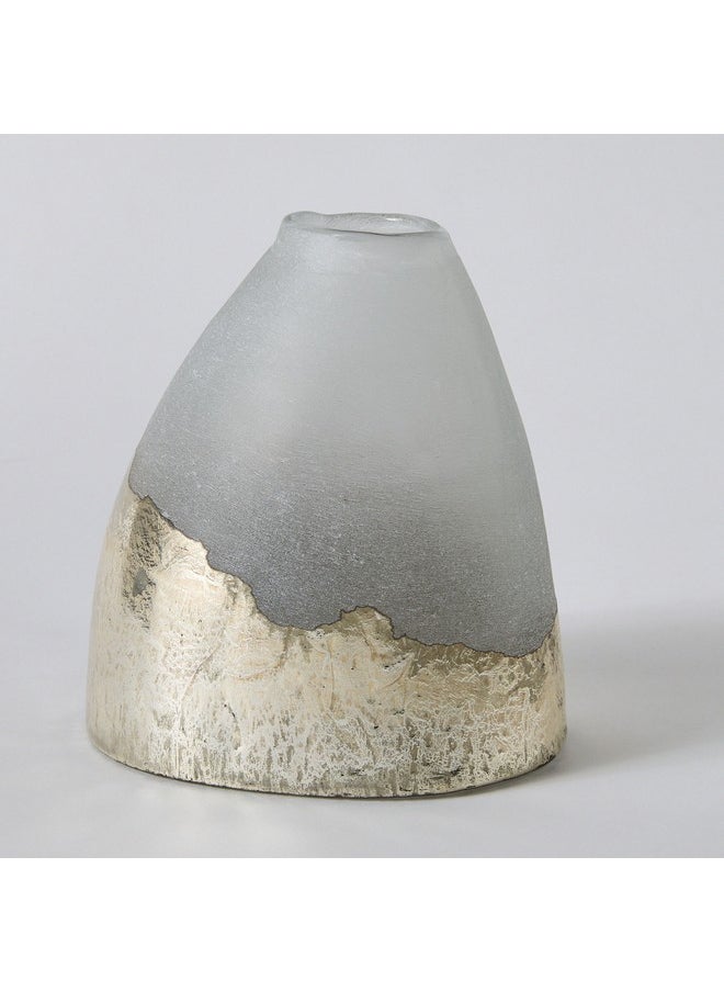 Erton Foiled Glass Vase 12 x 10 x 13 cm