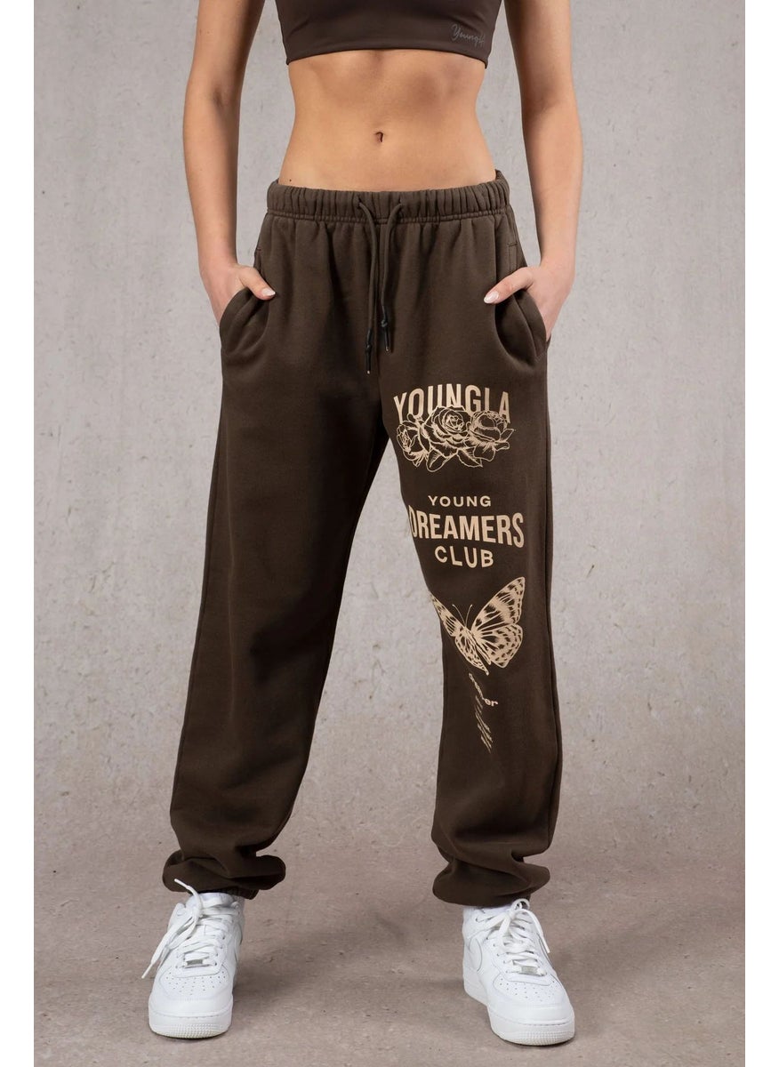 2024 Trendy US Jogger Sweatpants for FitnessCoffee Coffee