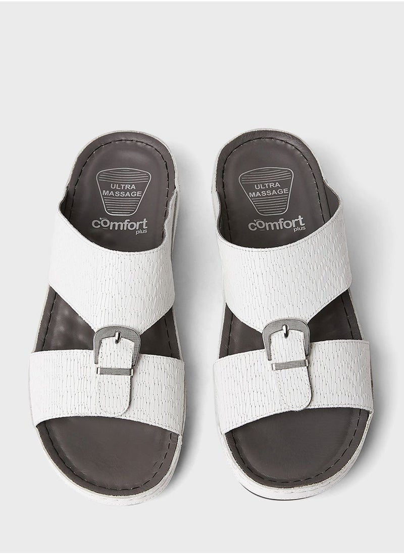 Buckle Detail Arabic Sandals