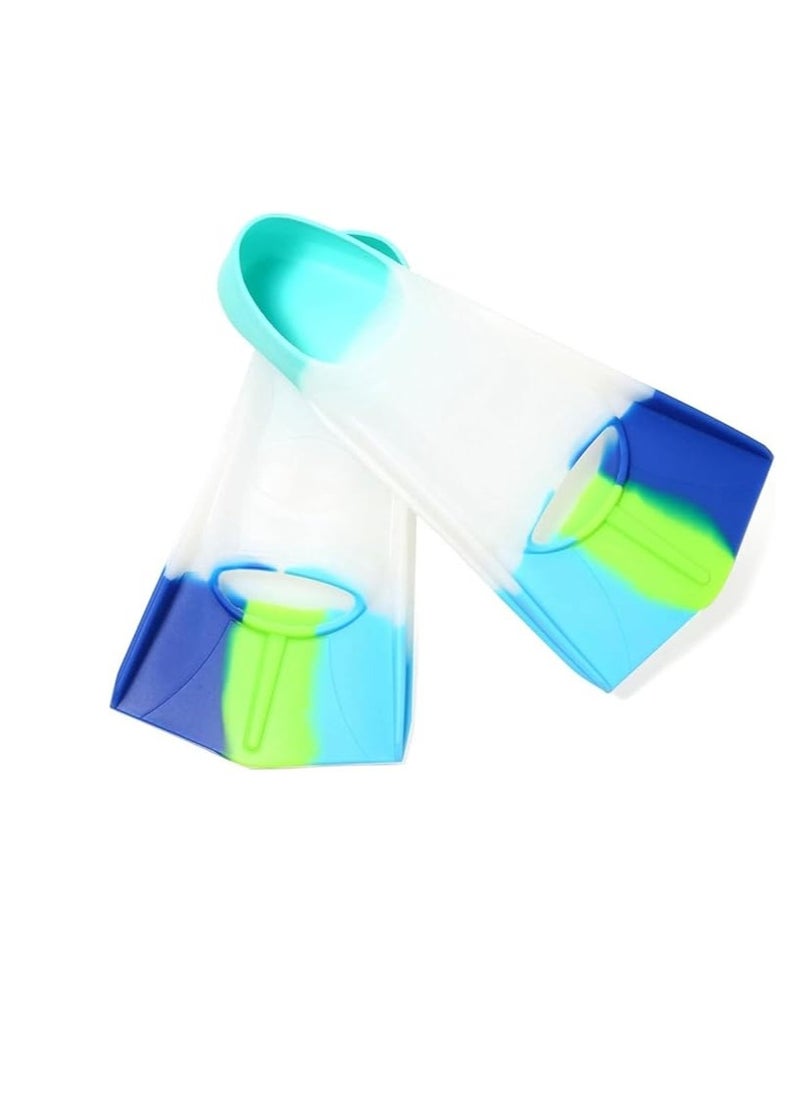 COOLBABY Kids Swim Fins Kids Flippers for Swimming Swim Training Fins for Snorkeling or Lap Swimming XS30-32