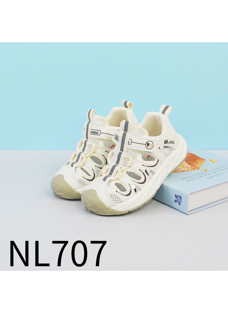 Breathable Boys Sandals 2024 Summer Sports Shoes White