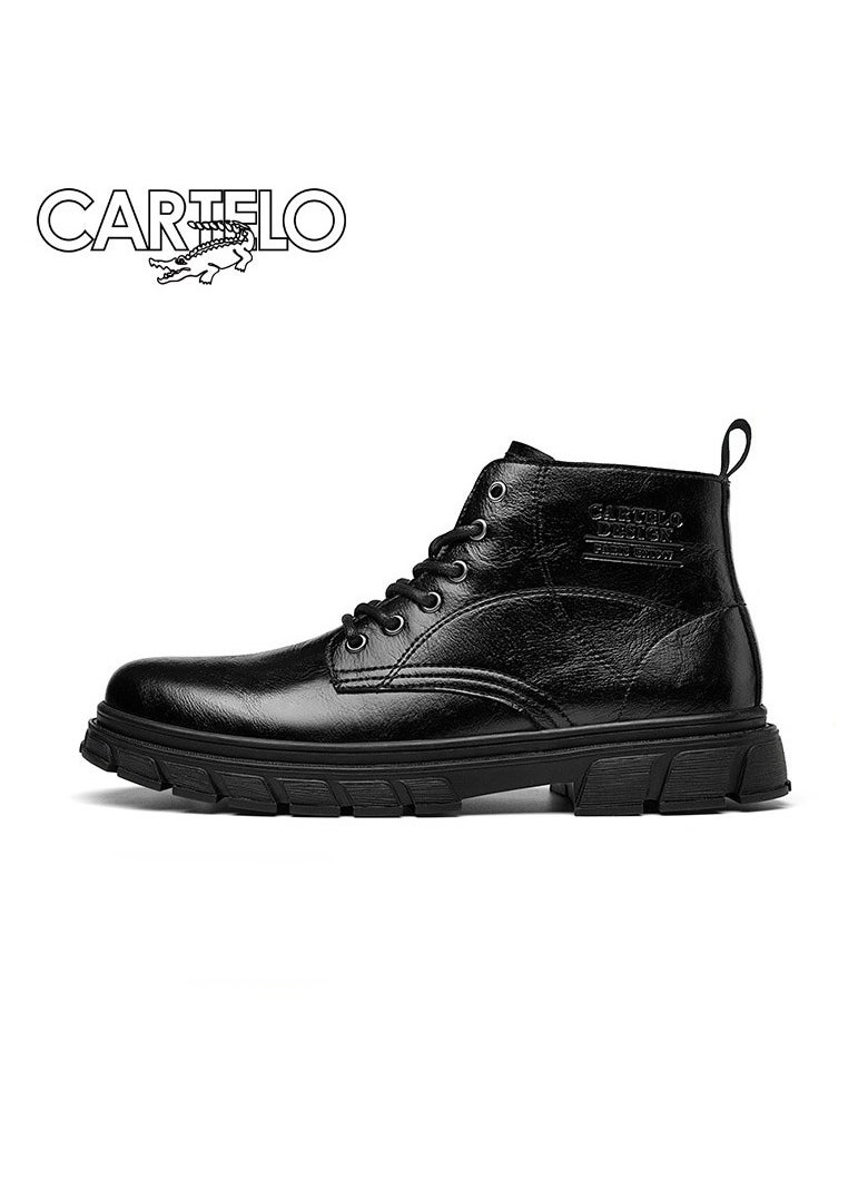 New CARTELO Fashion High Top Outdoor Work Boots