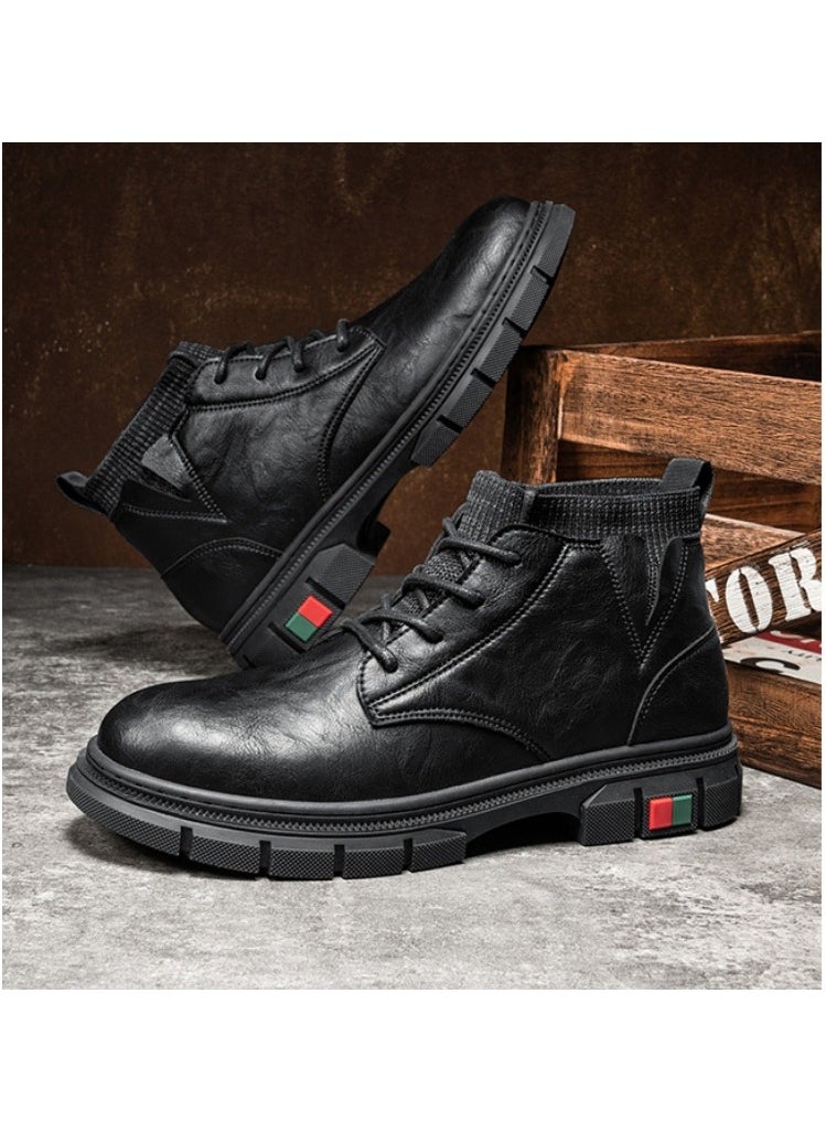 New CARTELO Fashion High Top Outdoor Work Boots