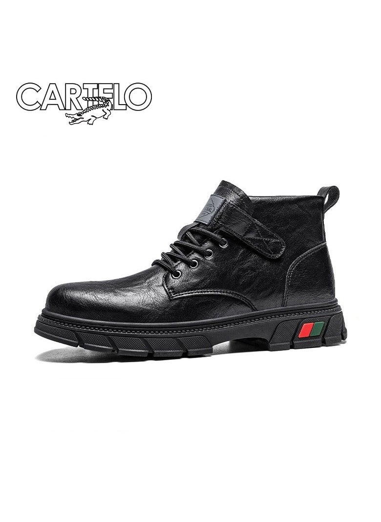 New CARTELO Fashion High Top Outdoor Work Boots