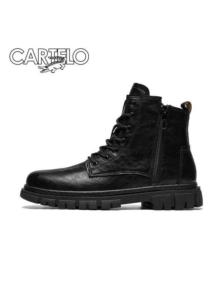 New CARTELO Fashion High Top Outdoor Work Boots