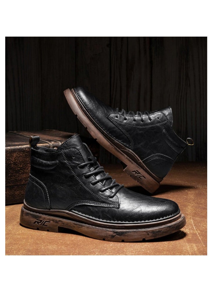 New CARTELO Fashion High Top Outdoor Work Boots