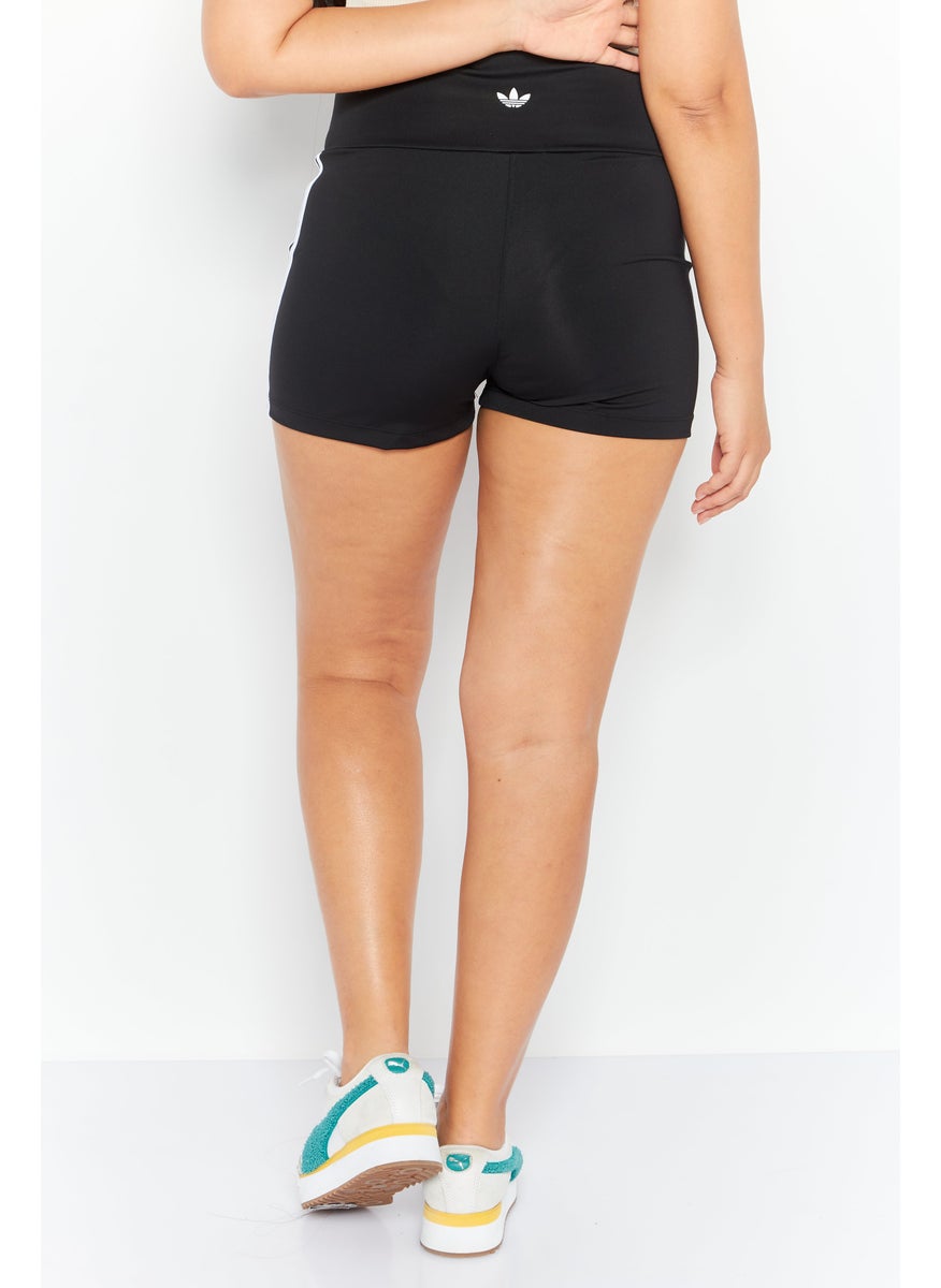 Women Sportswear Fit Training Short, Black/White