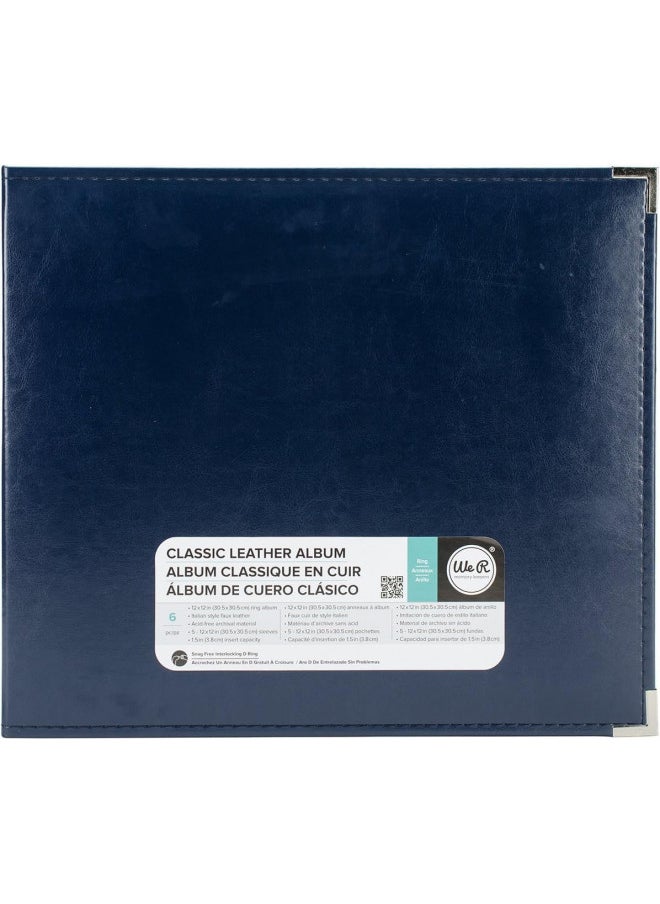 We R Memory Keepers 12x12 Photo Album (Navy)