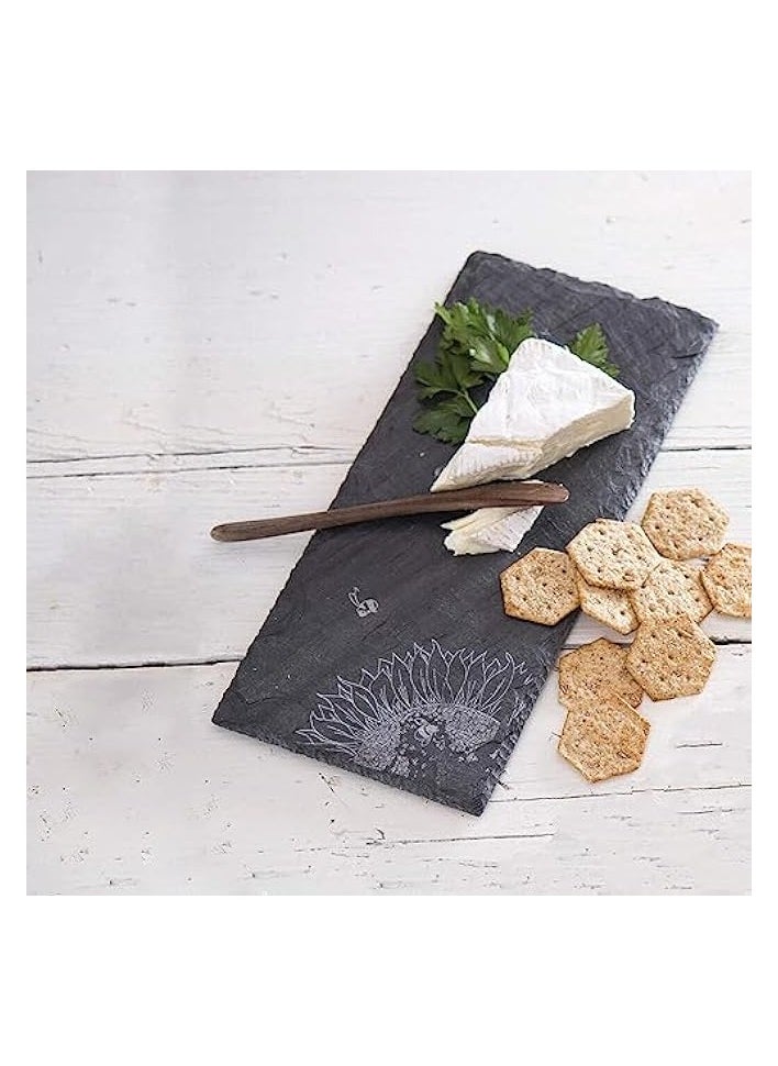 Rectangular Slate Tray, Black, 25 x 10 cm, SL0008