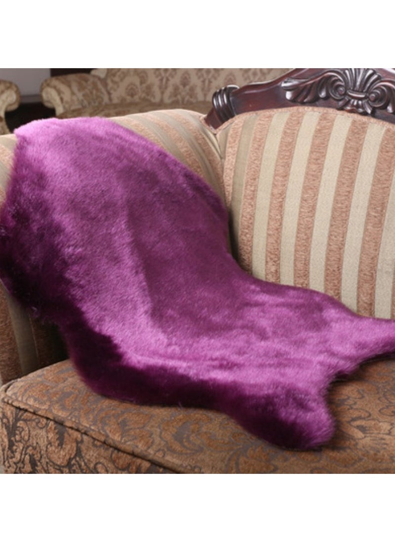 Super Soft Washable Shiny Bedroom Furry Mat