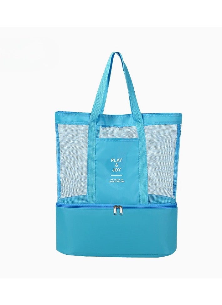 Travel Handheld Mesh Waterproof Large Capacity Bath Bag Bath Bag Storage Bag