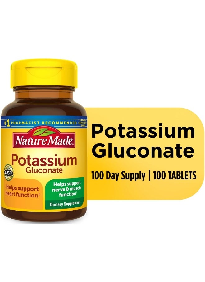 Potassium Gluconate 550Mg 100 Tablets