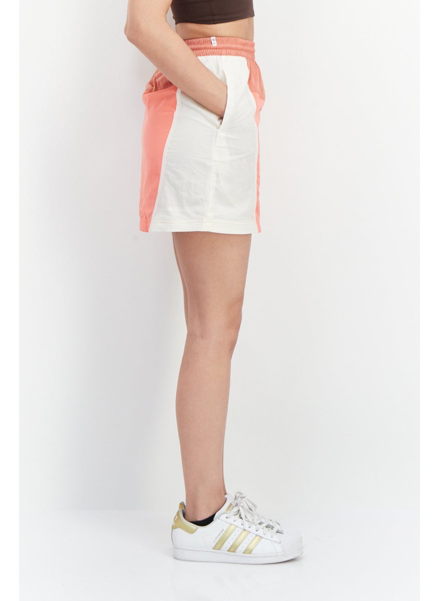 Women Sportswear Fit Traning Skirt, Pink Combo