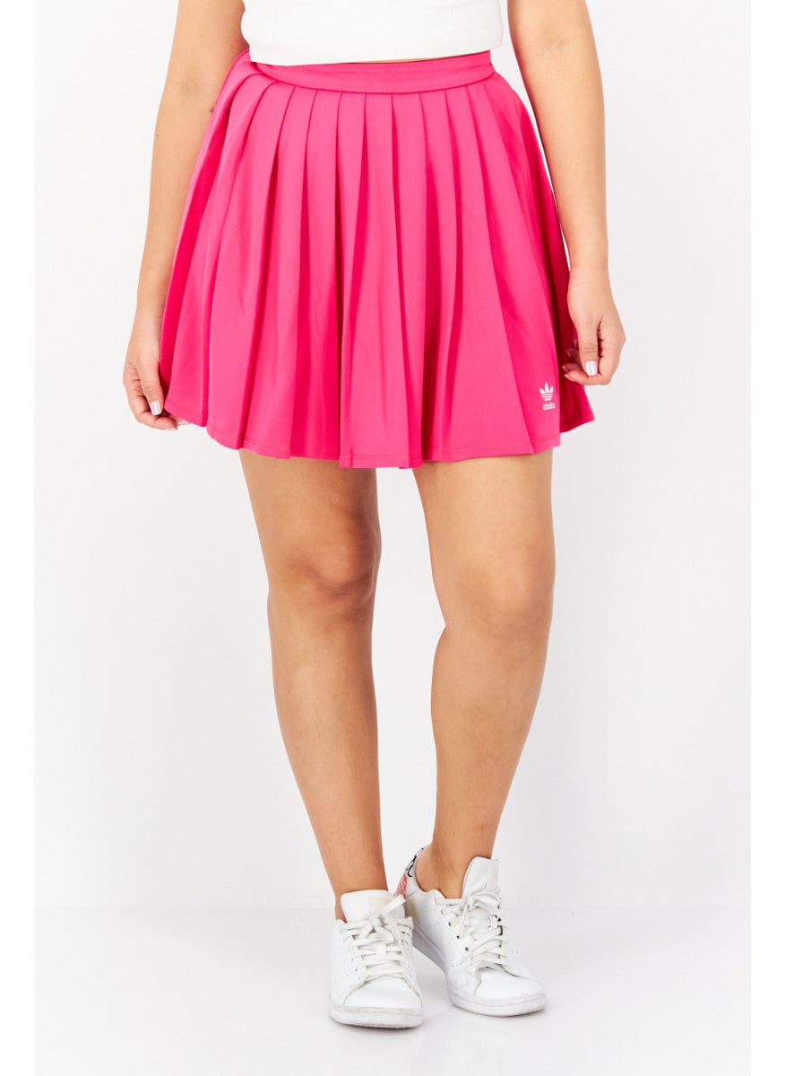 Women Sportswear Fit Pleated Outdoor Skirt, Pink