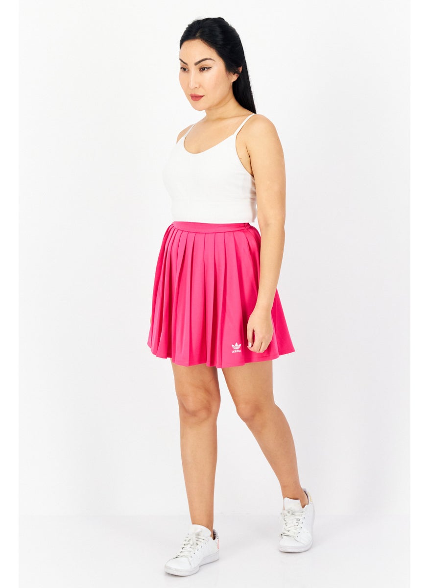 Women Sportswear Fit Pleated Outdoor Skirt, Pink