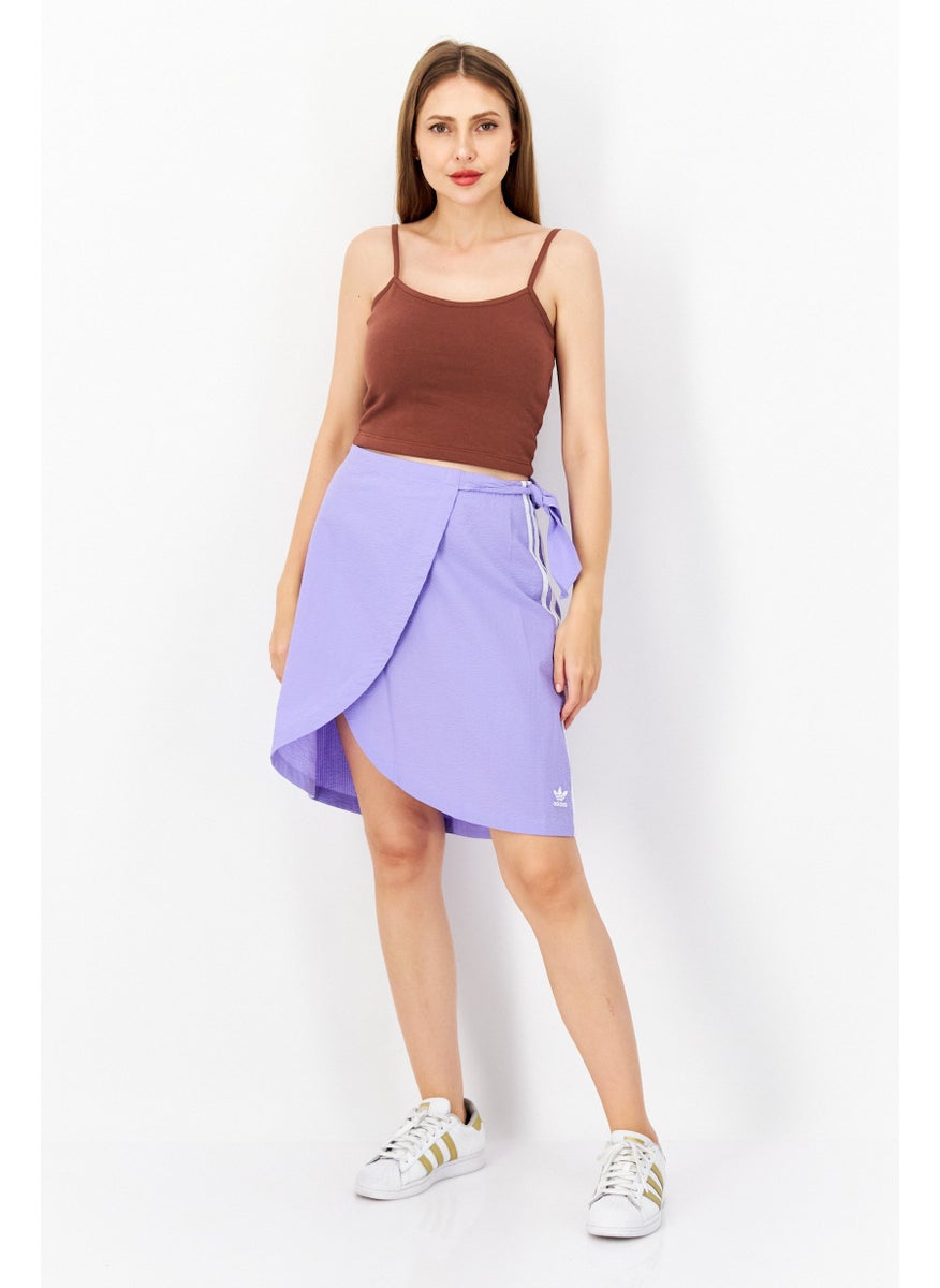 Women Sportswear Fit Outdoor Skirt, Violet