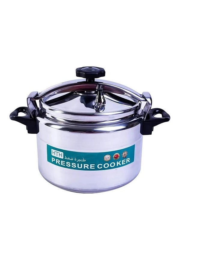 9L Pressure Cooker Aluminum for Household, Super-pressure Cooker Secure Cookerware, Silver