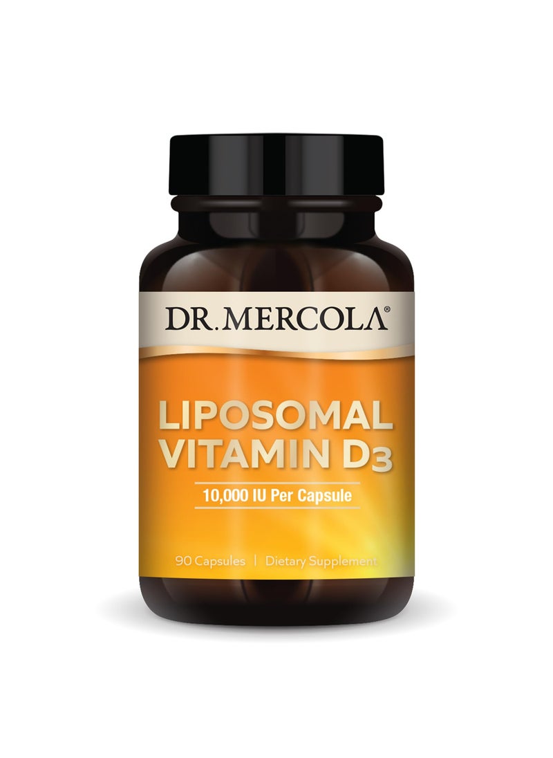 Liposomal Vitamin D3, 10,000 IU Per Capsule, 90 Capsules, Dietary Supplement