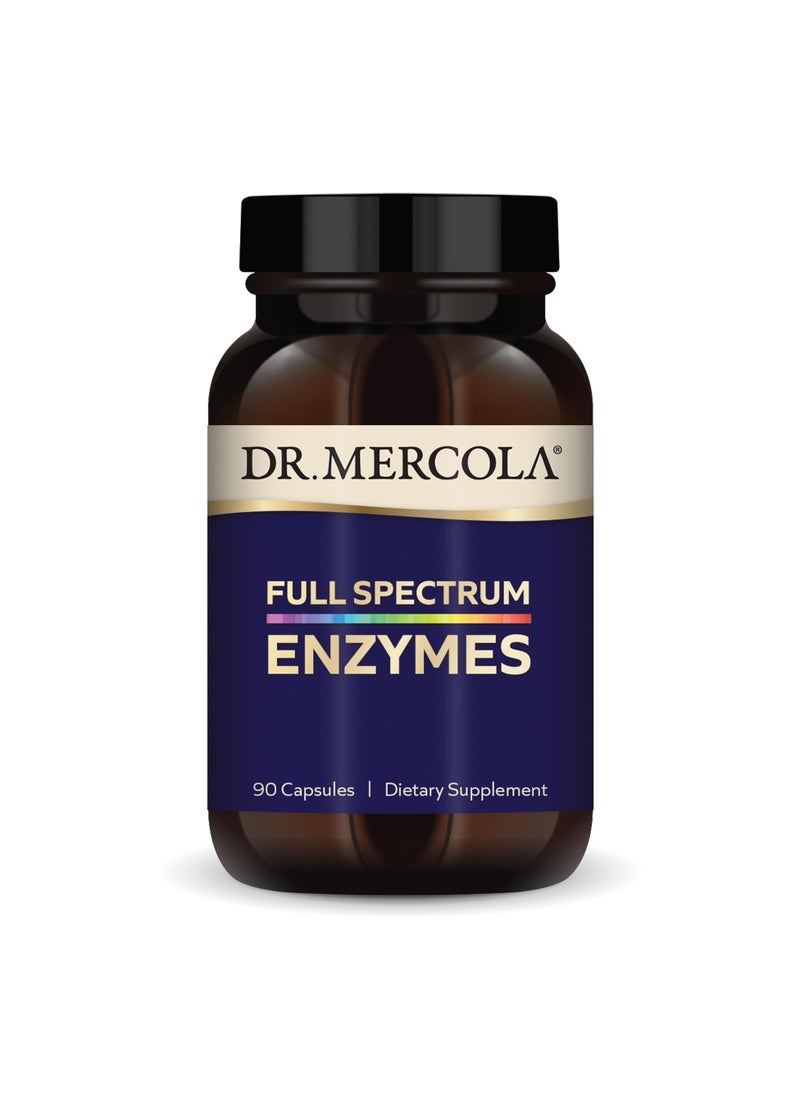 Full Spectrum Enzymes, 90 Capsules, Dietary Supplement