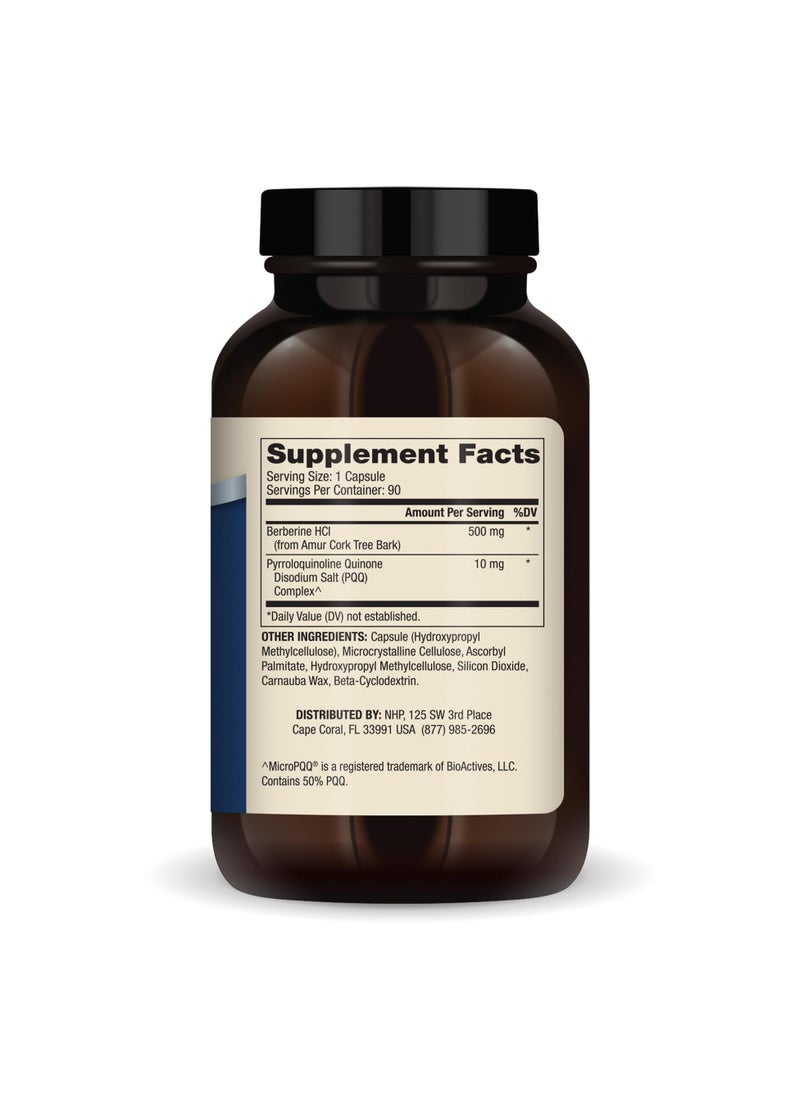 Berberine and micropqq advanced 90 capsules dietary supplement