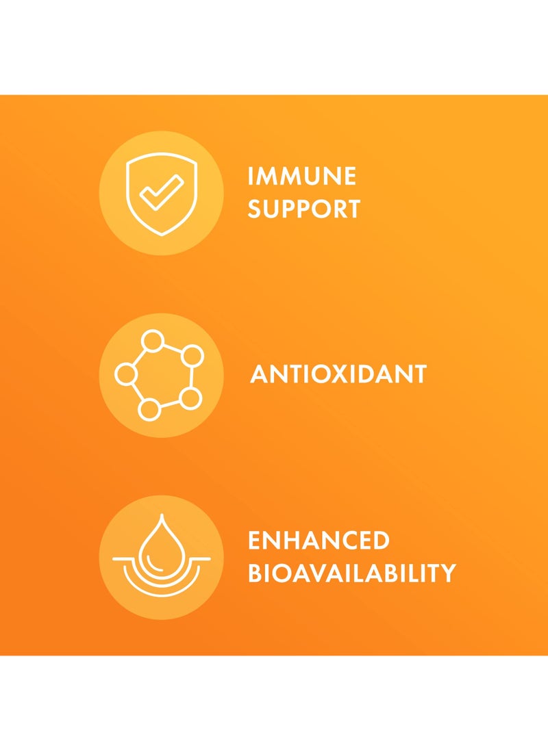 Liposomal vitamin c 1,000 mg per serving, 180 capsules dietary supplement