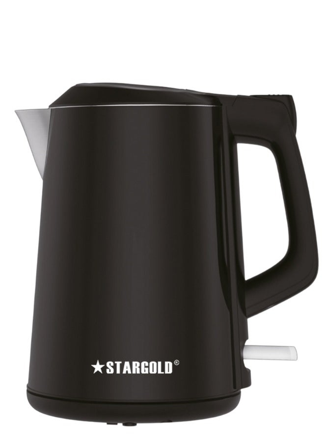 Electric Kettle 1.8L Capacity, 1500W, Modern Design, Auto Power Off, Overheat Protection Ideal for Home and Office Use