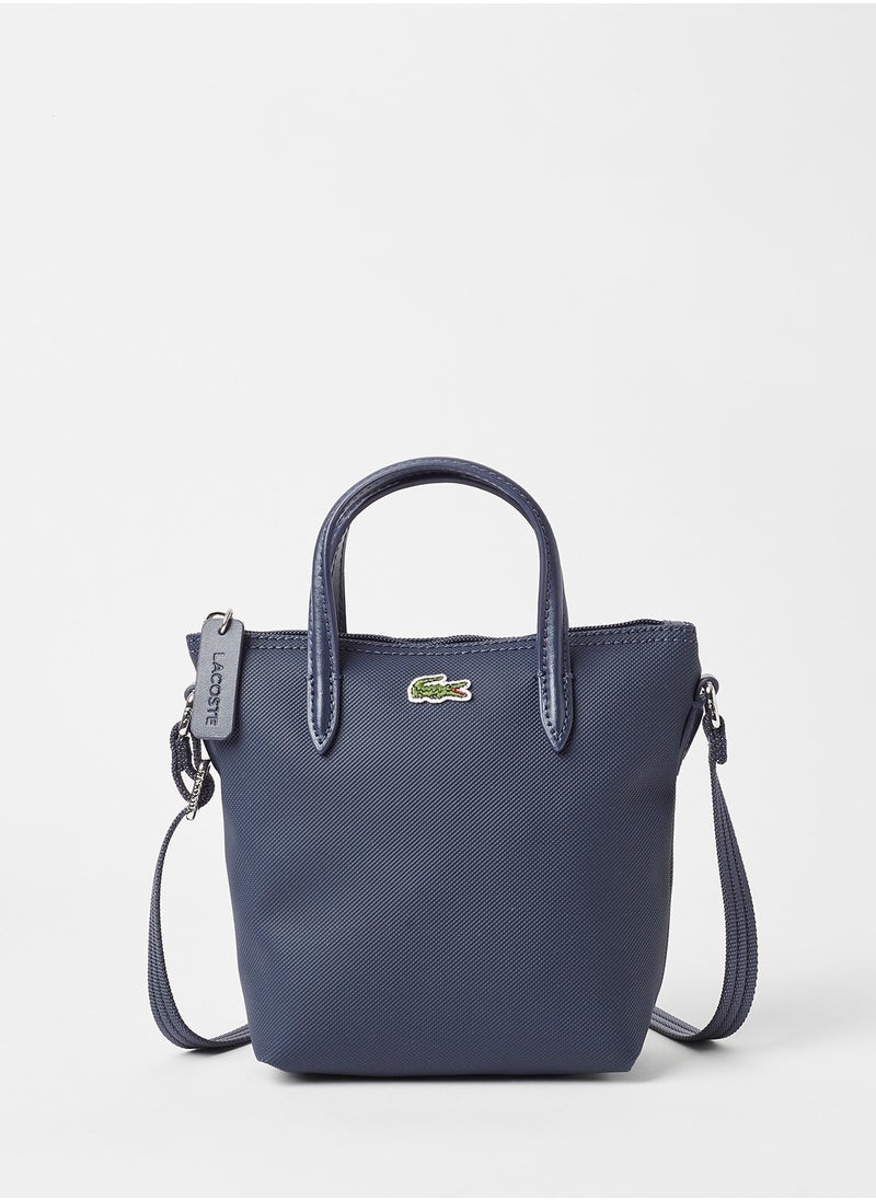 Petit Piqué Canvas Mini Crossbody Bag
